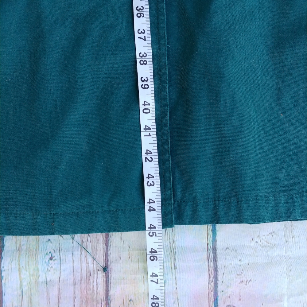 TOWNE BY LONDON FOG | Vintage Teal Trench Coat - Picture 16 of 16